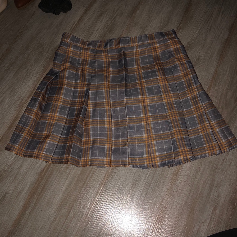 Plaid Mini skirt 🍂🍁